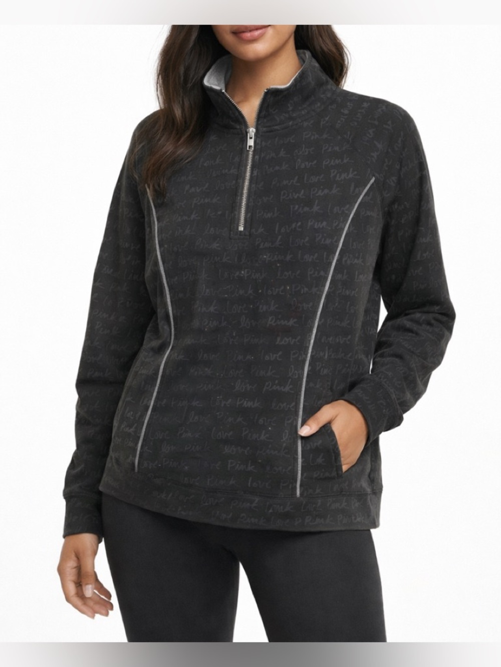 Victoria's Secret Pink Yoga sweatshirt size medium